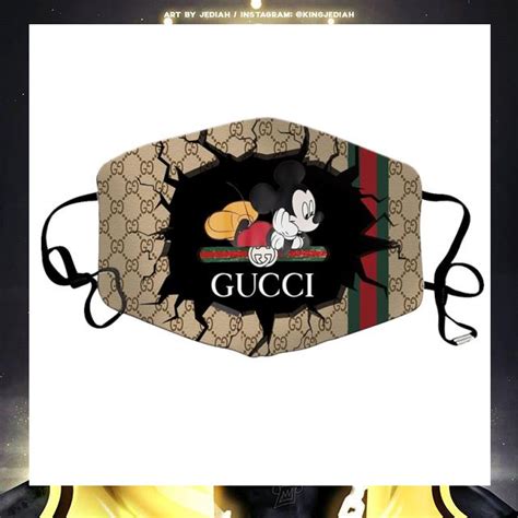 gucci face mask with mickey mouse|gucci face mask price.